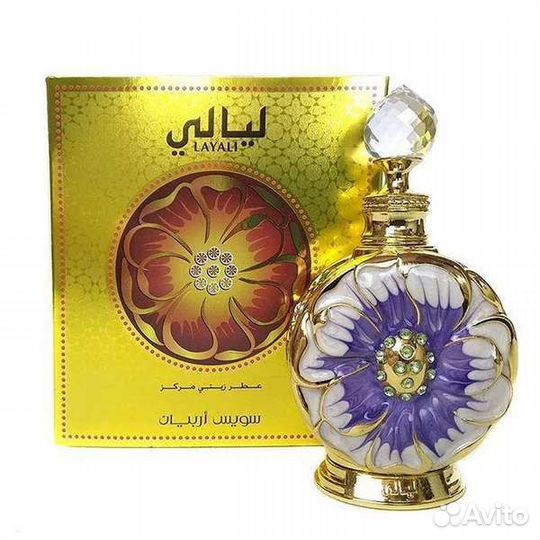 Масляные арабские духи Layali от Swiss Arabian
