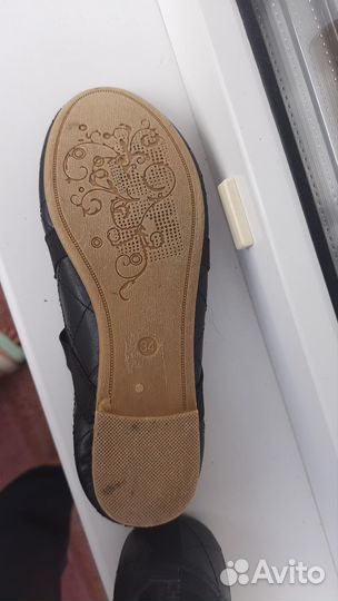 Балетки -туфли для девочки размер 34