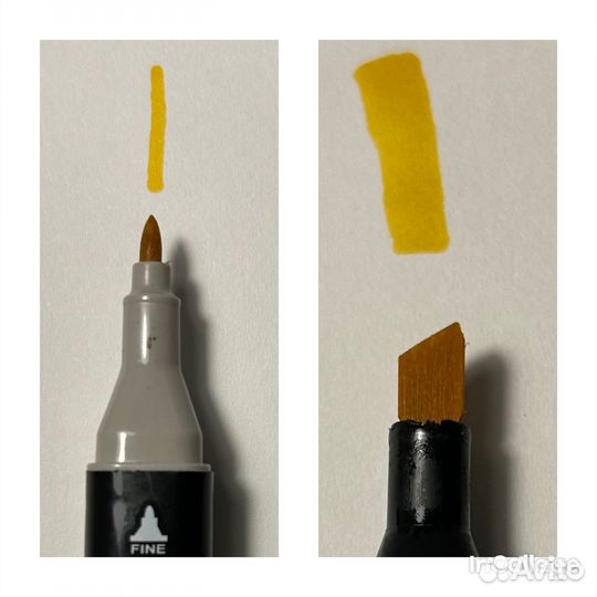 Маркеры для скетчинга (рисования), 39 штук