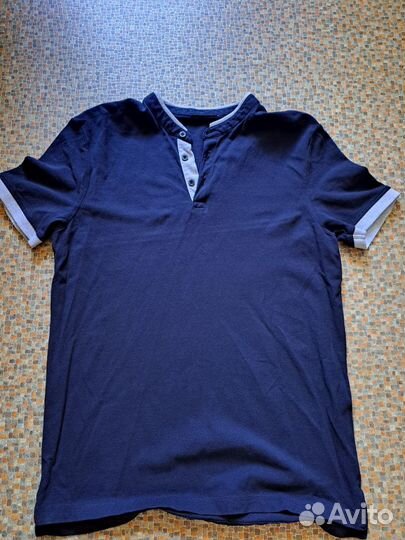 2 рубашки-поло для мальчика, рост 164-170