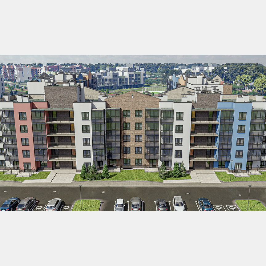2-к. квартира, 56,7 м², 5/5 эт.