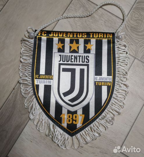 Набор шапка+сумка+вымпел для болельщиков Juventus