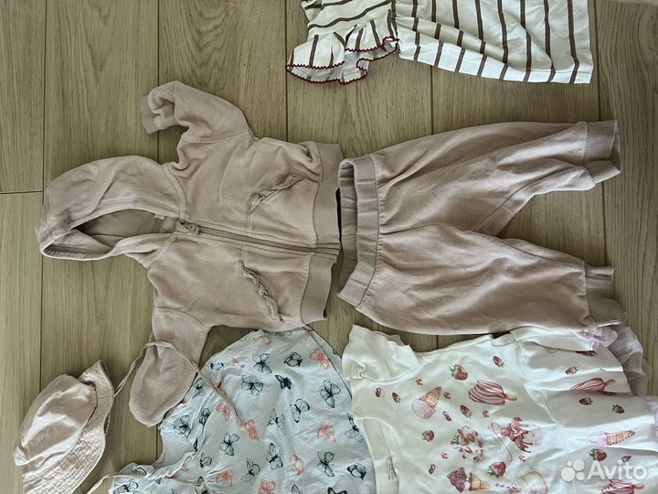 Одежда летняя для девочки пакетом