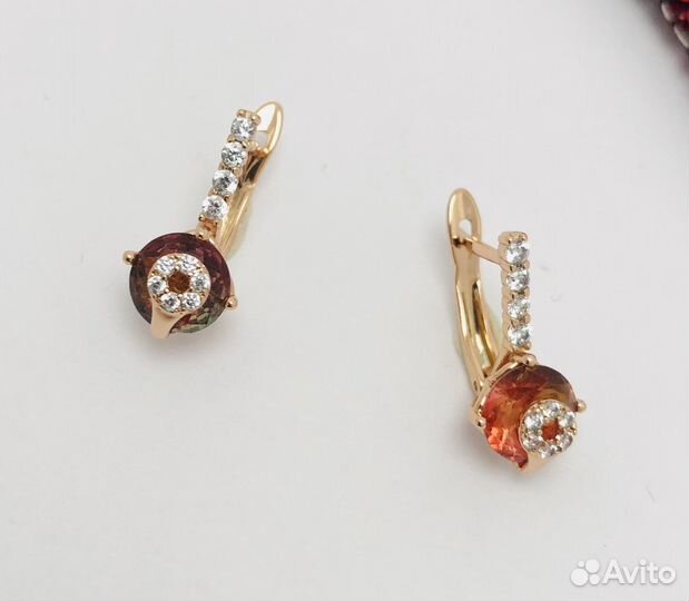 Серьги из медицинского сплава