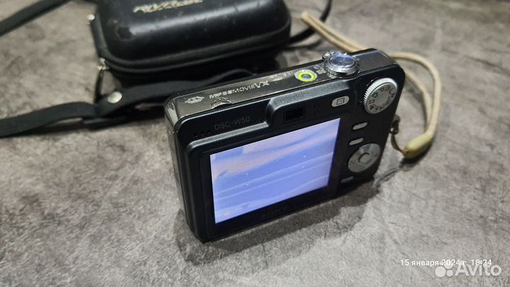 Компактный фотоаппарат sony DSC-W50