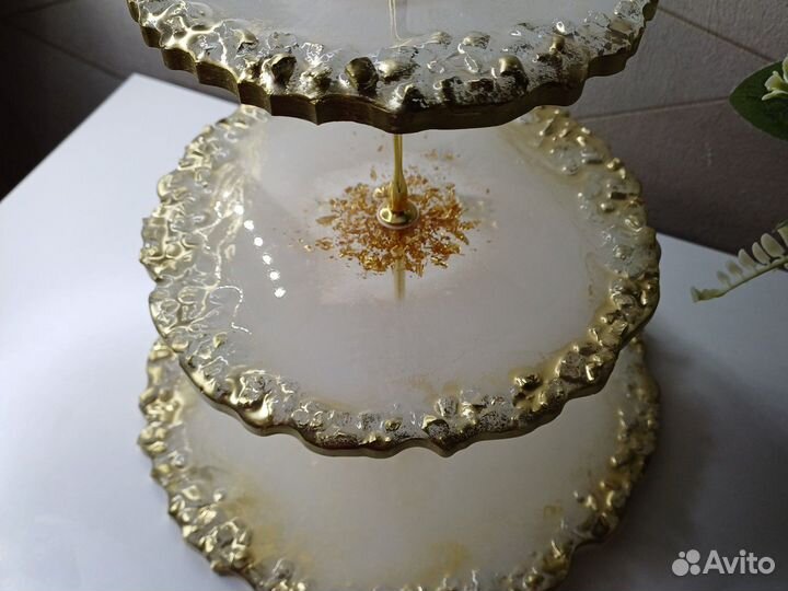 Фруктовница из эпоксидной смолы