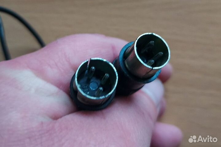 Линейный кабель DIN 3 pin 1,5 метра и другое, СССР