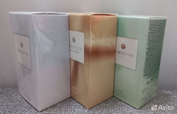 Avon, perceive, perceive DEV, perceive cashmere