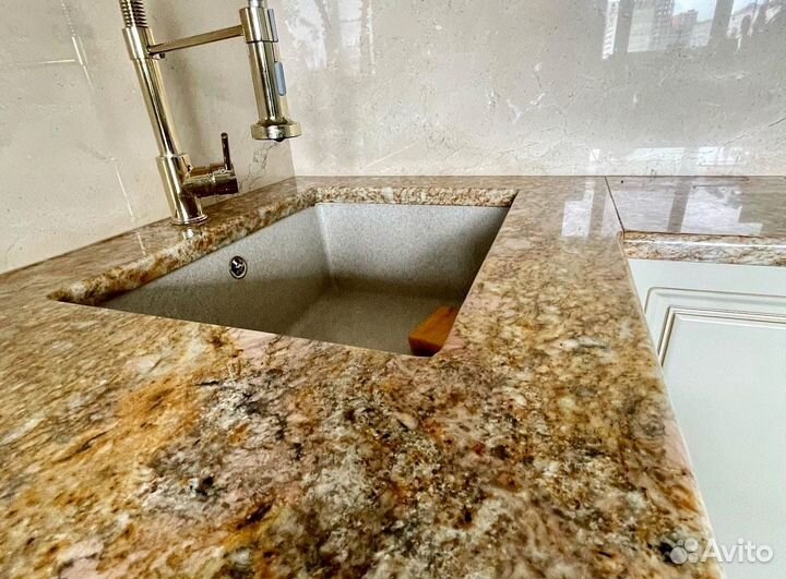 Прямой кухонный гарнитур AGT фасады