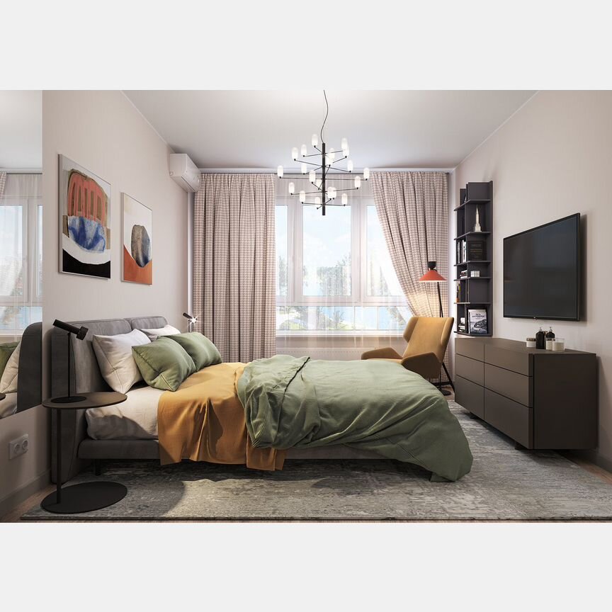 3-к. квартира, 84,4 м², 4/20 эт.