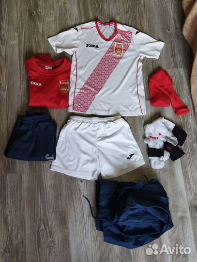 Футбольная форма фк Уфа на 5-11 лет/экипировка