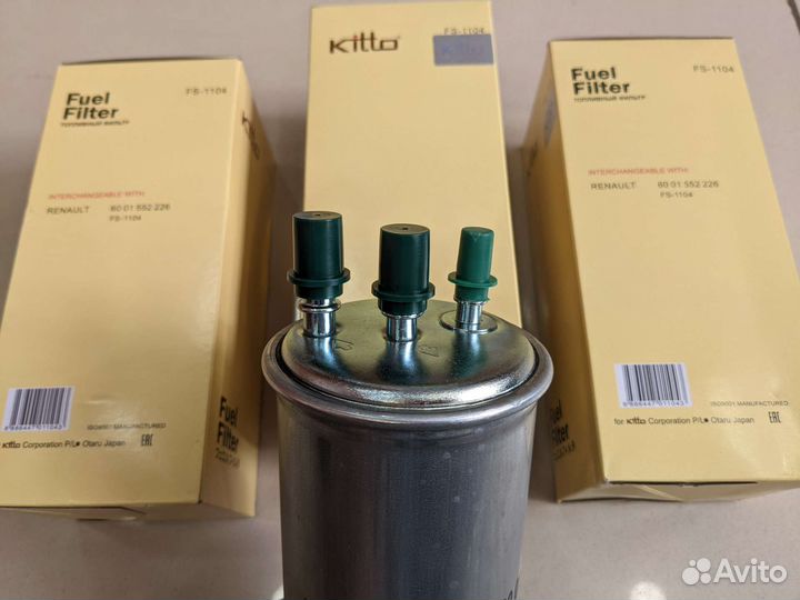 Фильтр топливный renault duster 1,5 DCI