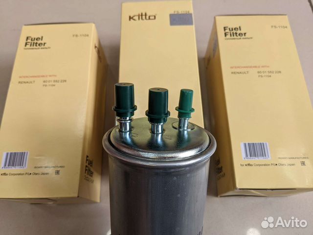 Фильтр топливный renault duster 1,5 DCI