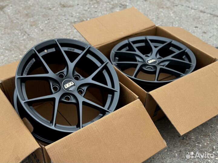 Диски r16 4x100 BBS CI-R Матовый графит