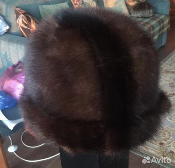 Шапка норковая женская