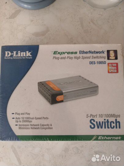 Коммутатор D-Link DES-1005D/O2B