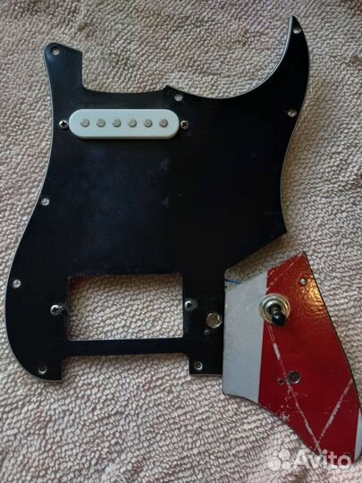 Пикгард stratocaster, накладка на электрогитару