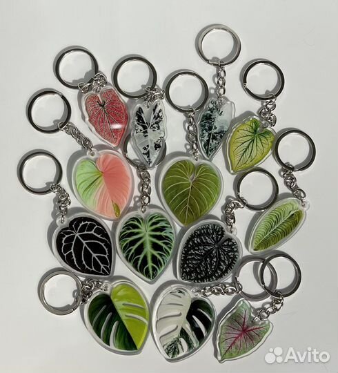 Брелок для ключей цветы