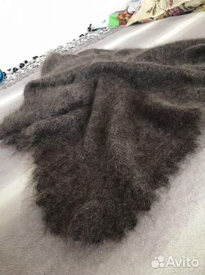 Шаль пуховая ручная работа