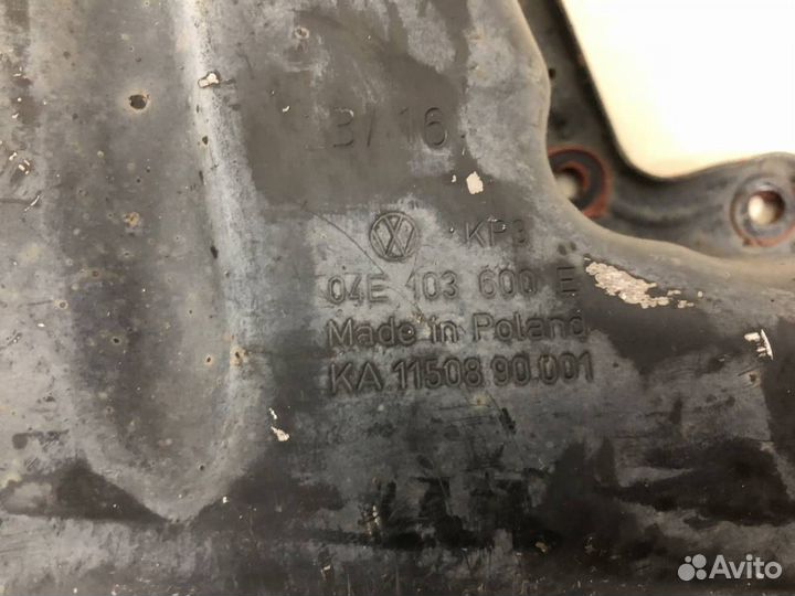 Поддон масляный двигателя Skoda Rapid 2012-2020