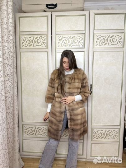 Шуба из куницы