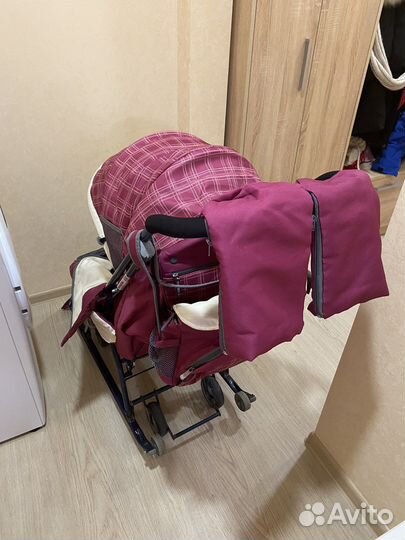 Коляска санки