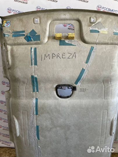 Обшивка потолка Subaru Impreza (GH) III (2007–2012