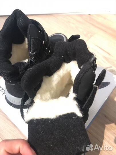 Ботинки зимние для мальчика 34