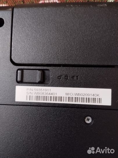 Ноутбук lenovo g580