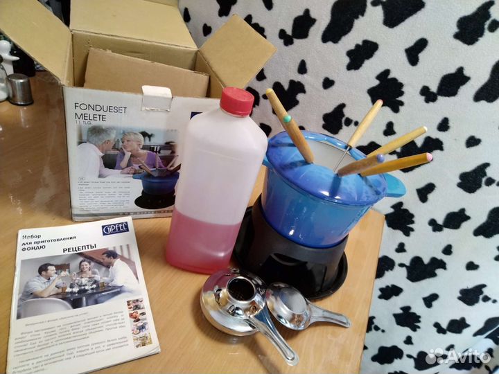 Набор для фондю, чугун, Gipfel