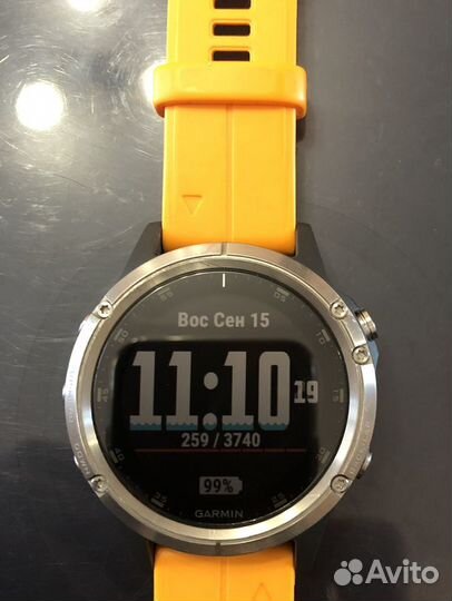 Garmin fenix 5 plus sapphire титановые