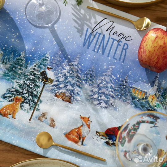 Дорожки на стол. Два вида. Хлопок