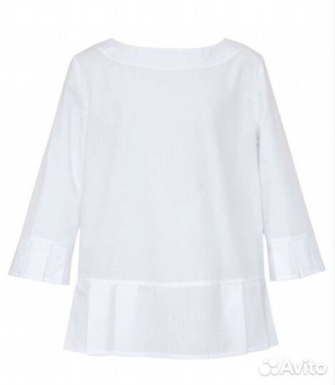 Блузка белая д/д, 158