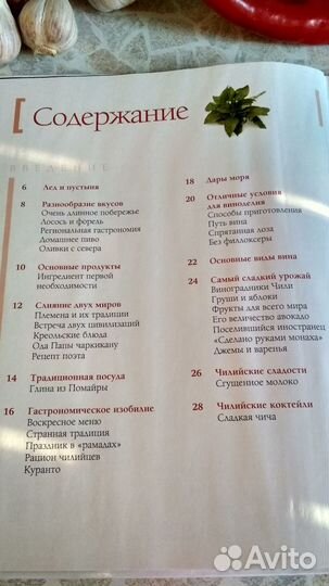 Чилийская кухня Книга