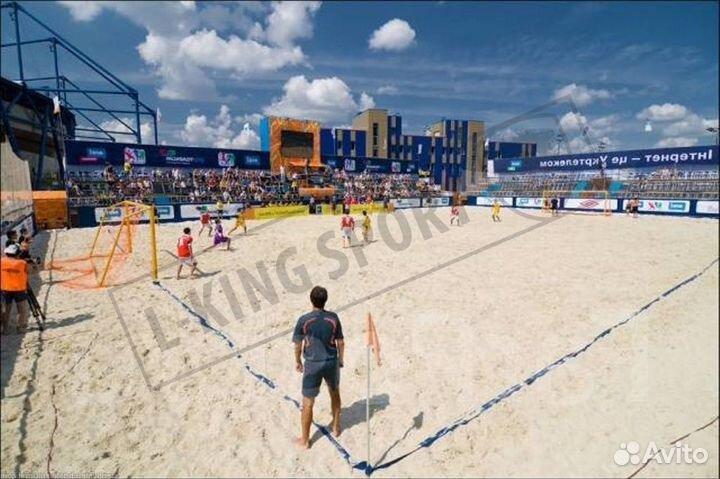 Разметка для пляжного футбола