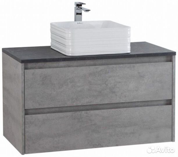 Мебель для ванной BelBagno Kraft-800-S Cemento Grigio