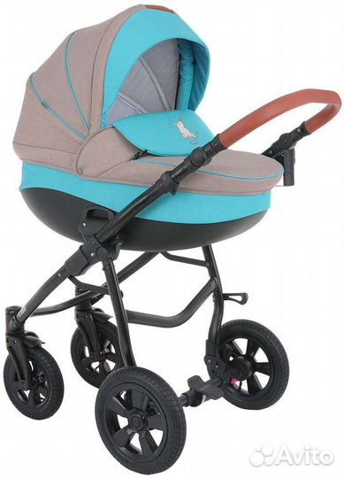 Tutis Tapu-Tapu - коляска 2 в 1 бежево-голубая