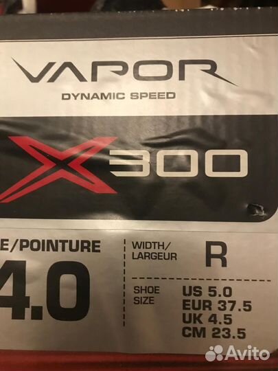 Хоккейные коньки bauer 37.5