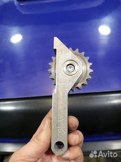 Шестеренчатый башмак натяжителя цепи ваз