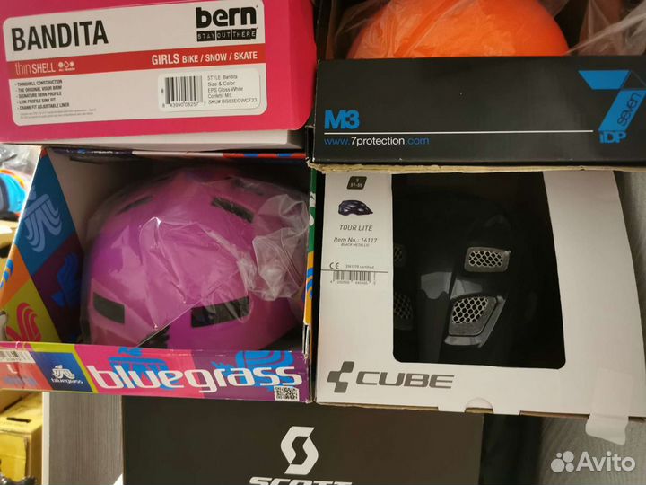 Шлем Bern Cube Scott S M L XL