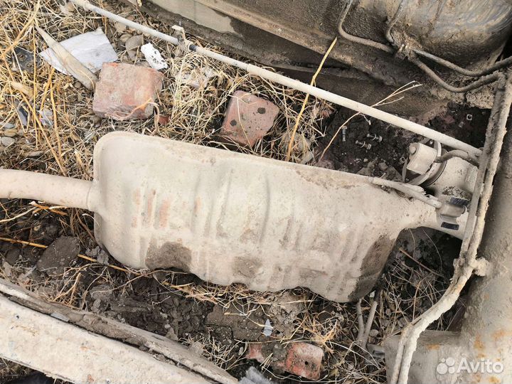 Глушитель в сборе Kia Sorento 1 bl 2.5 дизель