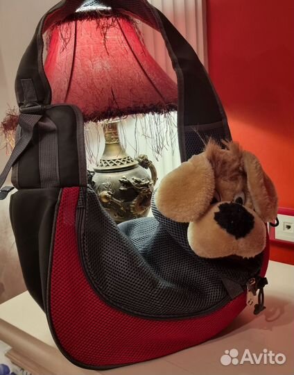 Сумка слинг перенос 45-25-13 см собак и кошек нов