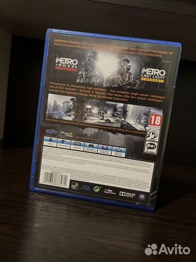 Metro 2033 Redux PS4 (русская версия)