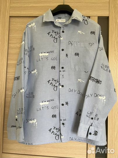 Рубашки на 13-14 лет Benetton, Zara