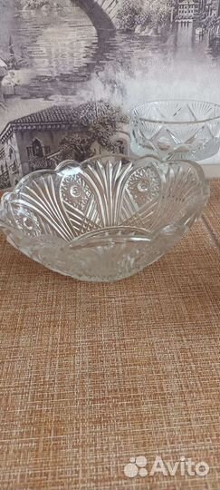 Хрустальная салатница