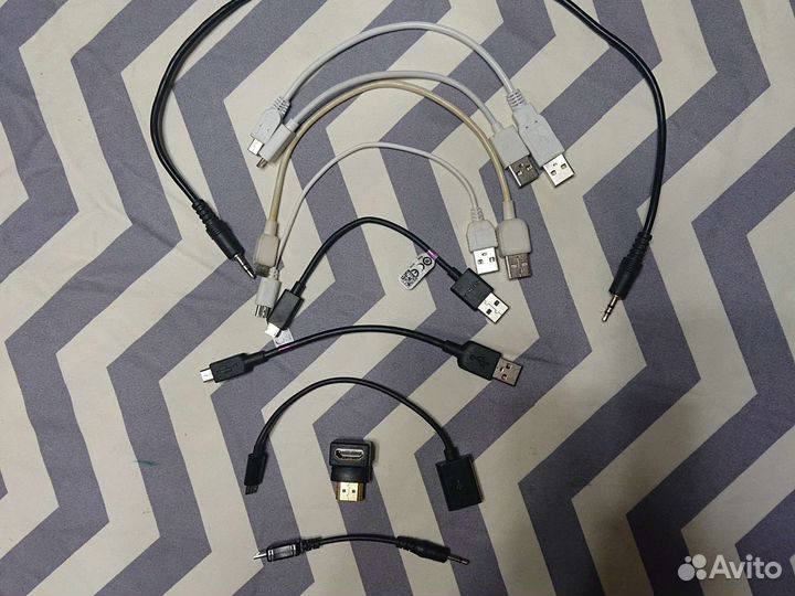 Кабели OTG micro USB-USB/3.5 мм, hdmi переходник