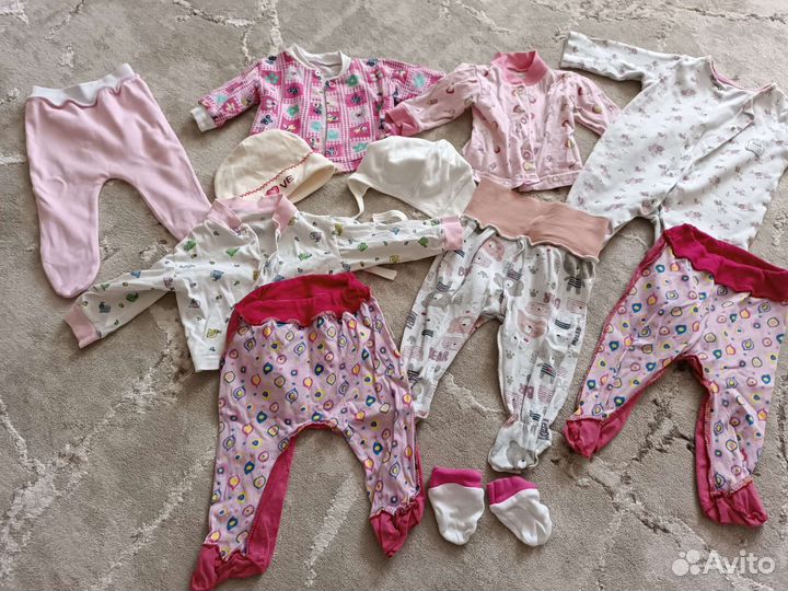 Вещи для новорожденных девочка