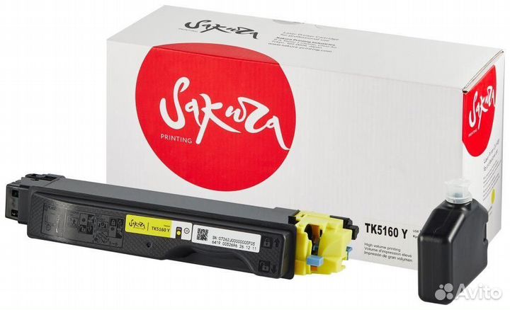 Картридж Sakura satk5160Y 1427154