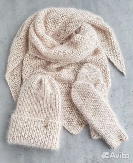 Комплект из пуха норки