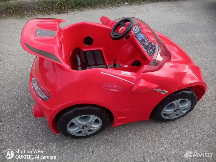 Детский электромобиль двухместный